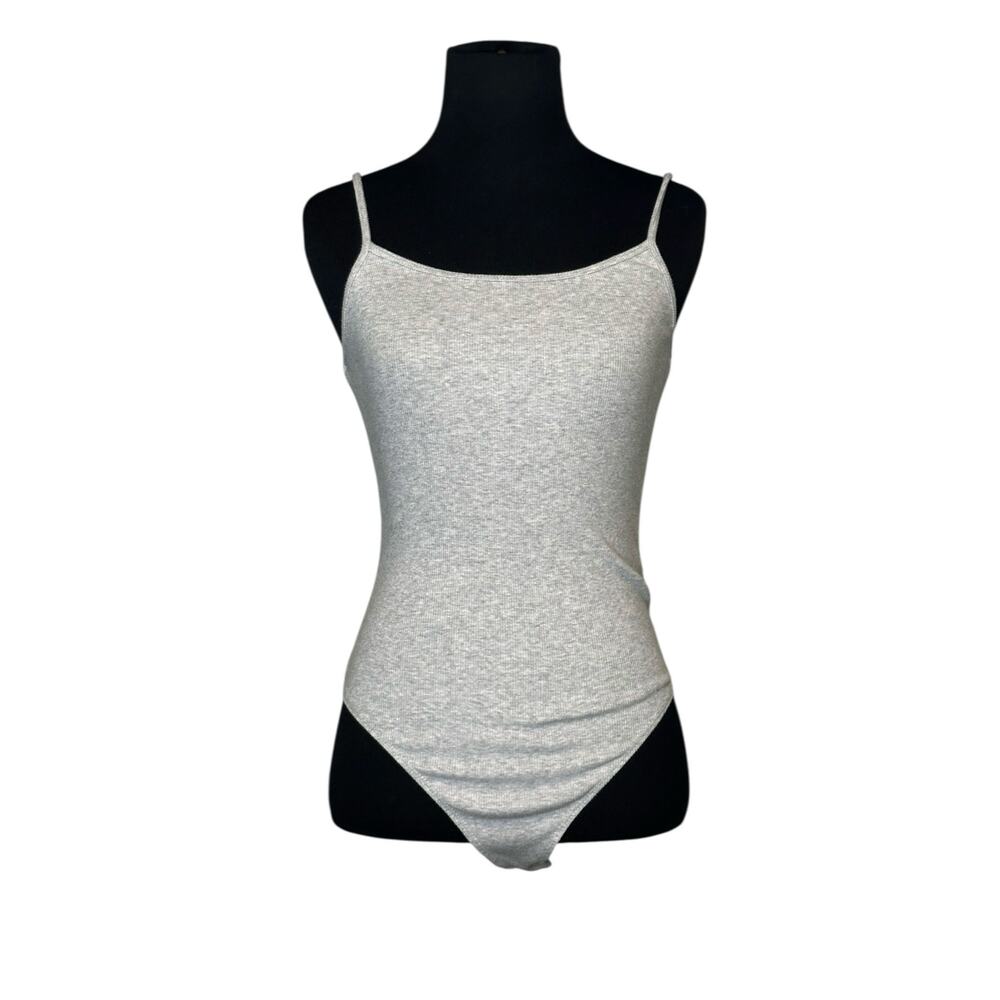 Dip silver gray tank bodysuit size Medium